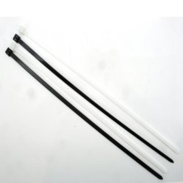 Kabelbinder UV-beständig schwarz / weiß 400 x 7,8 mm, 20 Stück
